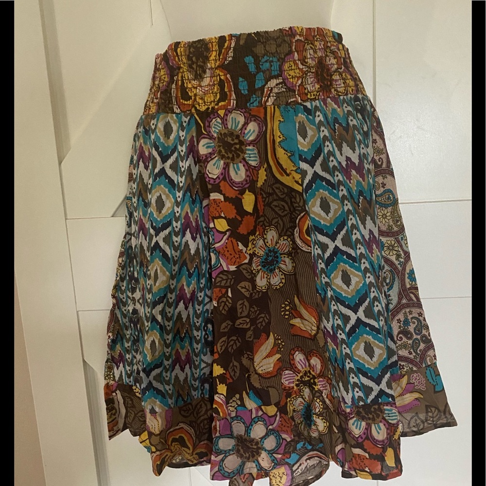 NWOT Mossimo multiple print skirt.